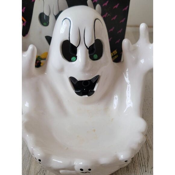 NCE Its alive! Ghost candy dish AS IS boo halloween home decor - Picture 2 of 10